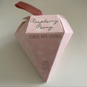 Raspberry Peony Scented Bath Crystals